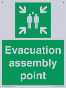 Evacuation assembly point